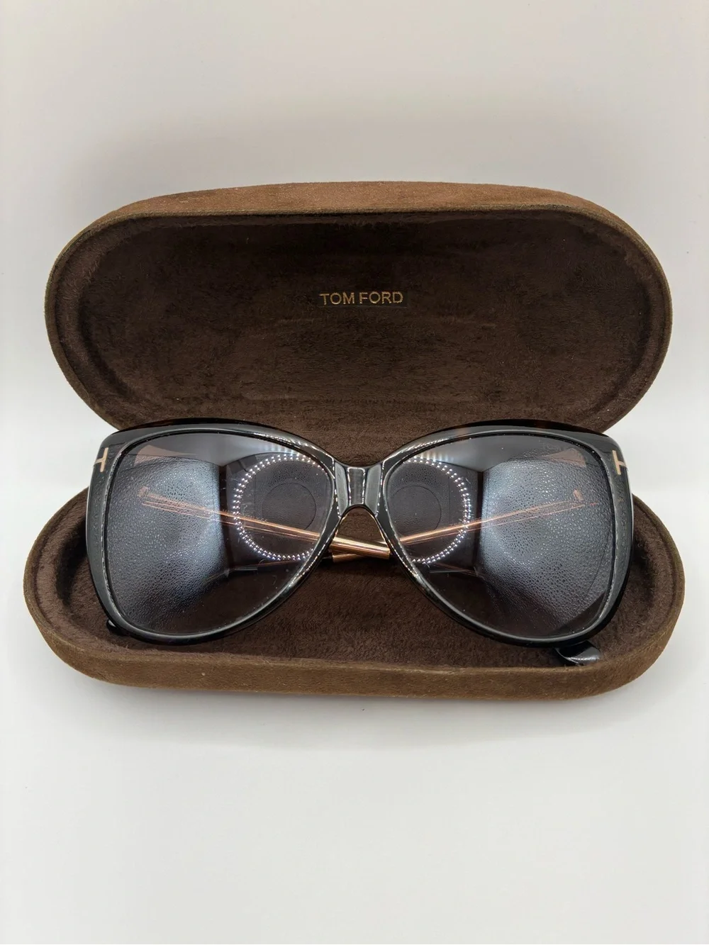 Tom Ford Women's Tortoiseshell Cat-eyes Sunglasses - Brown Lenses